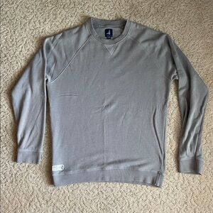 johnnie-O Gray Sweatshirt